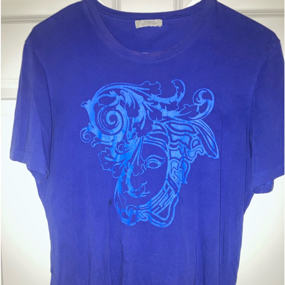 Blue Versace Mens tee